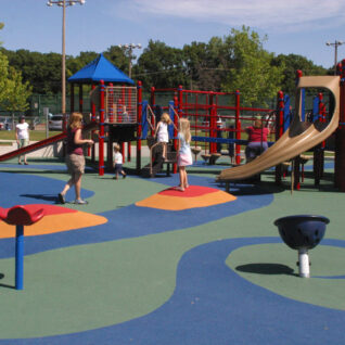 open playground area