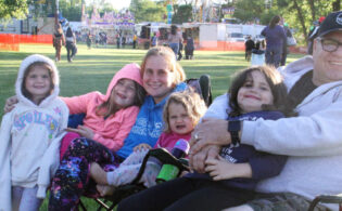 family in the park